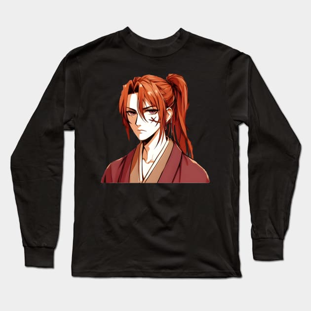 Kenshin Long Sleeve T-Shirt by Sobalvarro